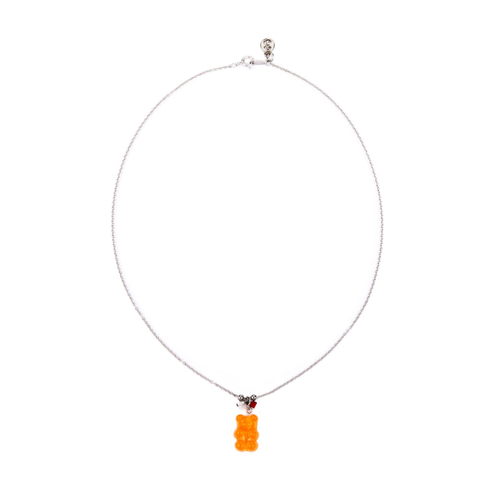 Piercing / Hari bear necklace / Orange