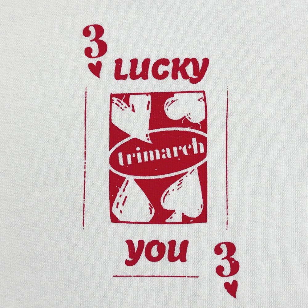 Tri / Lucky You T-shirt / White