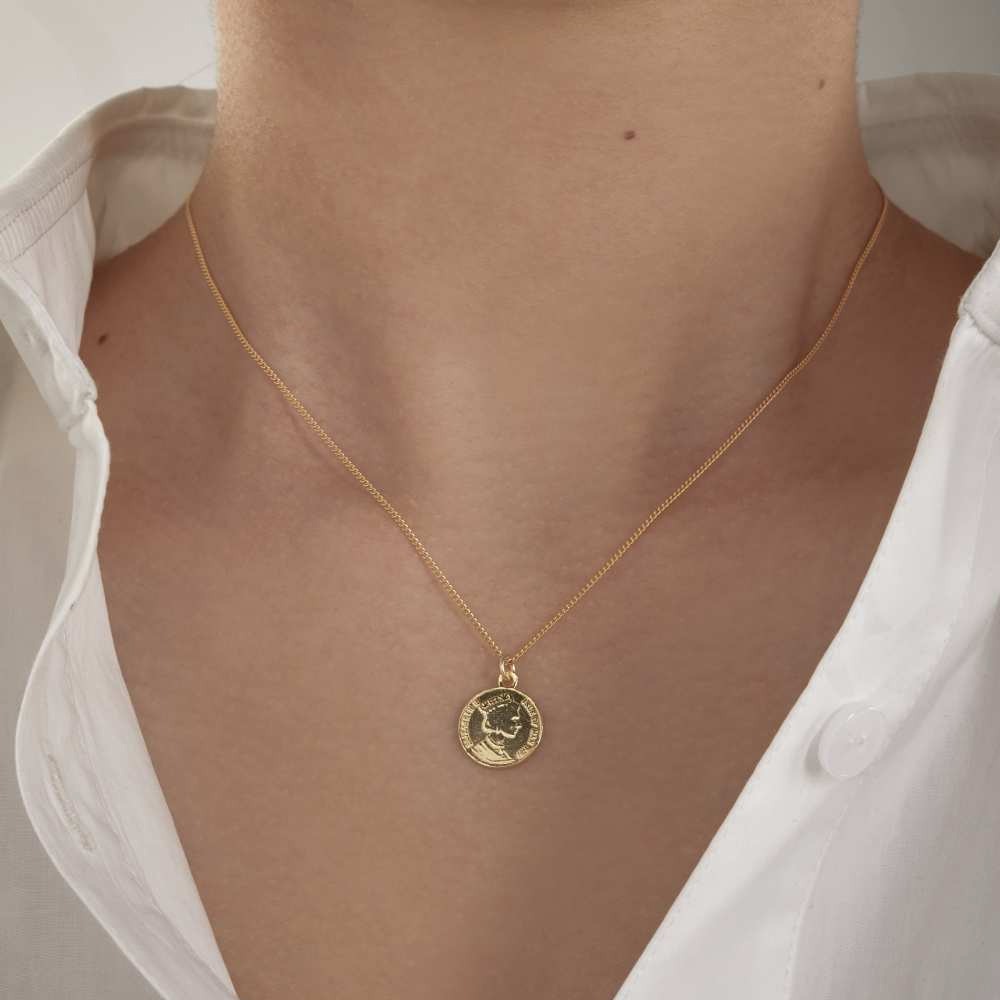 Rich / basic necklace / Gold