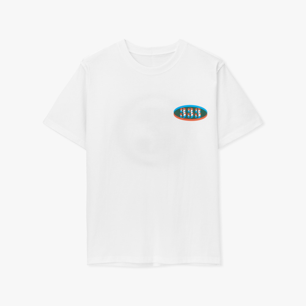 Tri-D / t-shirt / White