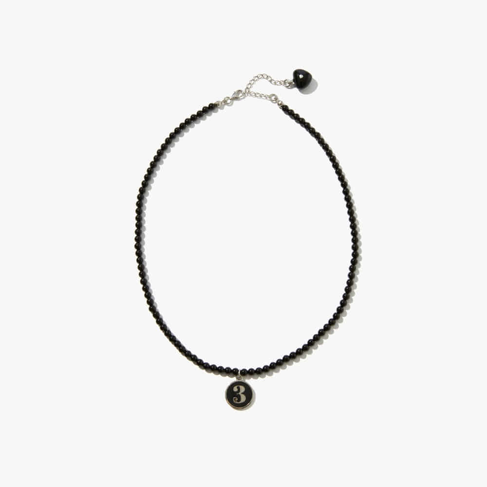 P.S(Pearl shell) / Luv necklace / Black