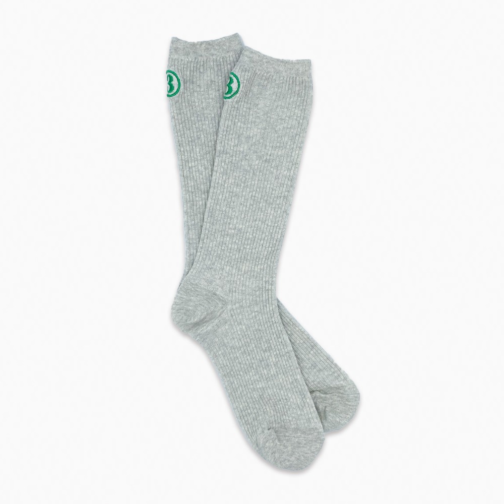 Tri / Basic Long Socks / Grey