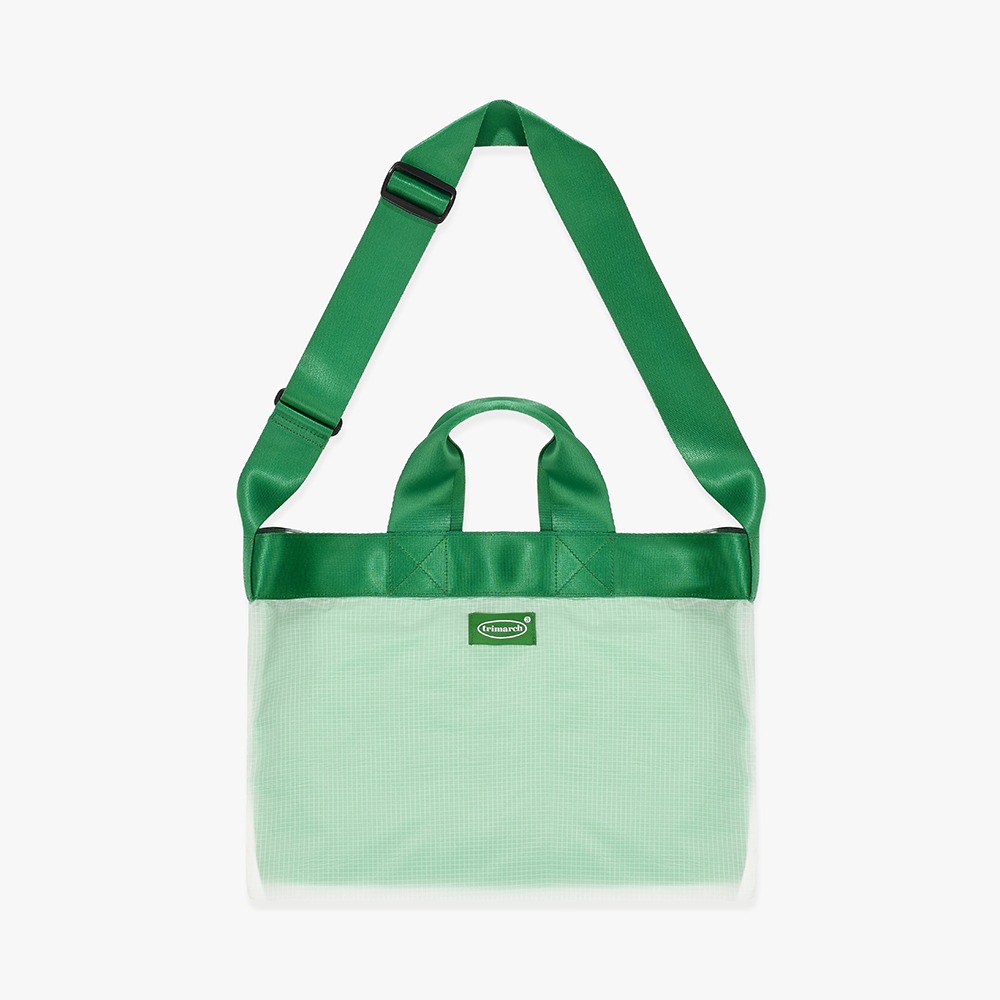 3차 리오더 / Tri / Sheer Layered cross bag / Green
